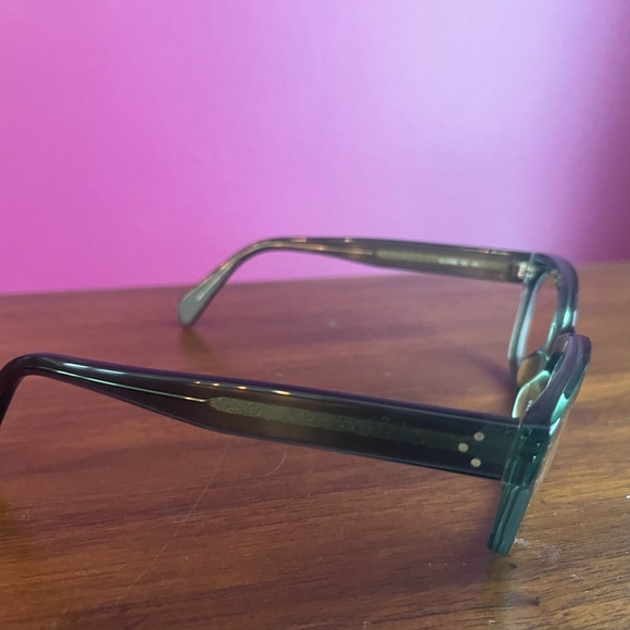 Celine CL41329 women's designer green eyeglass frames (50-16-140). Excellent! - Picture 4 of 7
